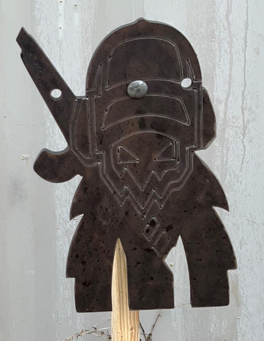 Full Ettie the Yeti Silhouette Target